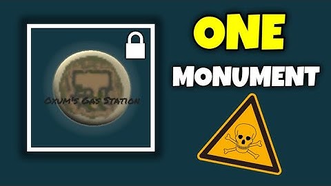 Rust but the Entire Map is a MONUMENT