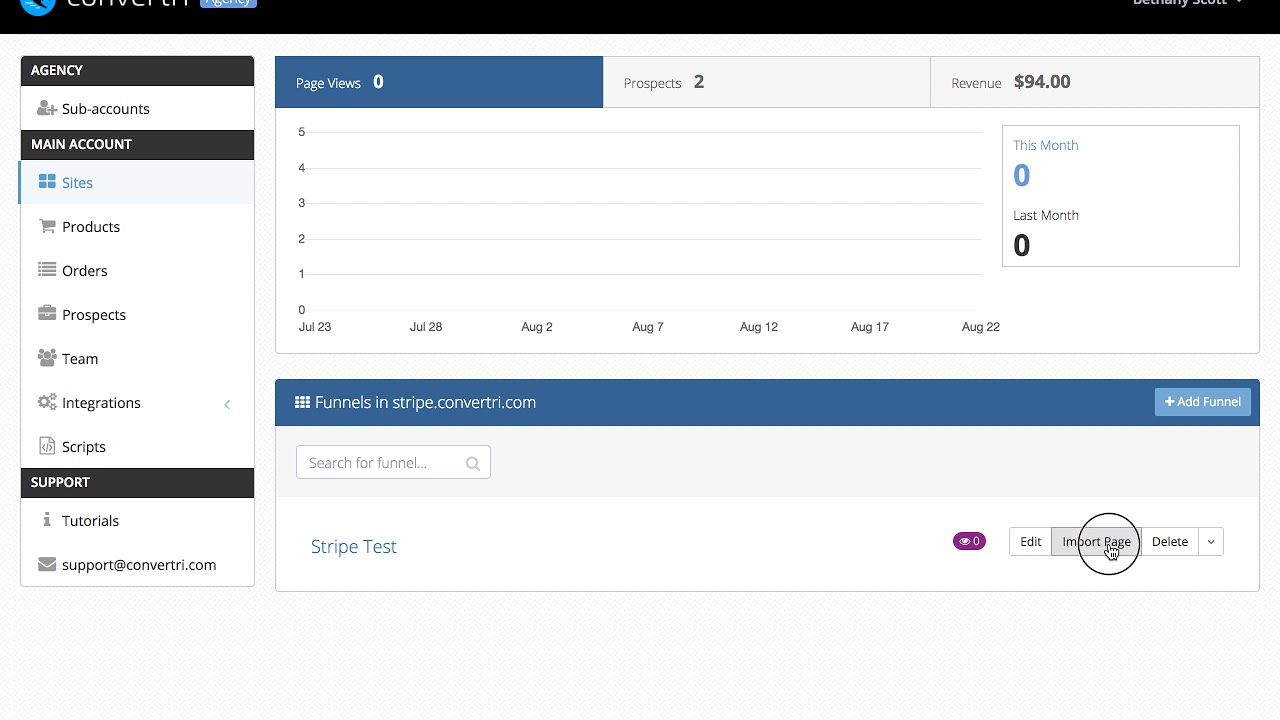 Convertri Help - Importing A Page From An External URL