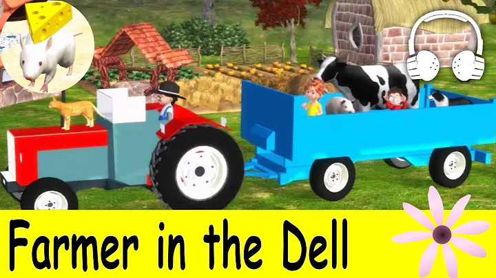 The Farmer in the Dell | Family Sing Along - Muffin Songs