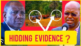 JUST IN🚨UNKNOWN PEOPLE  sent TO DESTROY THE evidence AT NGENO'S DEATH scene, AS RUTO GIFTED WIFE CAR