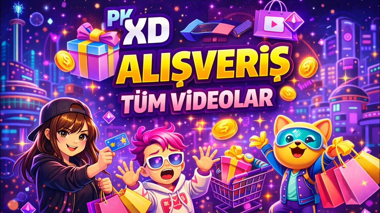PKXD ALIŞVERİŞ YAPTIM TÜM VİDEOLAR (CHATGPT KAPAK FOTOĞRAFIMI ÇİZDİ İÇİN BAKMAYIN SİZ BAKMAYIN)
