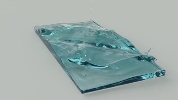 SPH water simulation demo