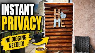 No Digging Needed — This Fixed My Backyard Privacy Problem
