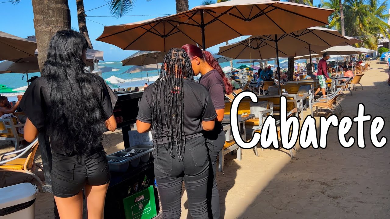Promenade. Cabarete, Dominican Republic
