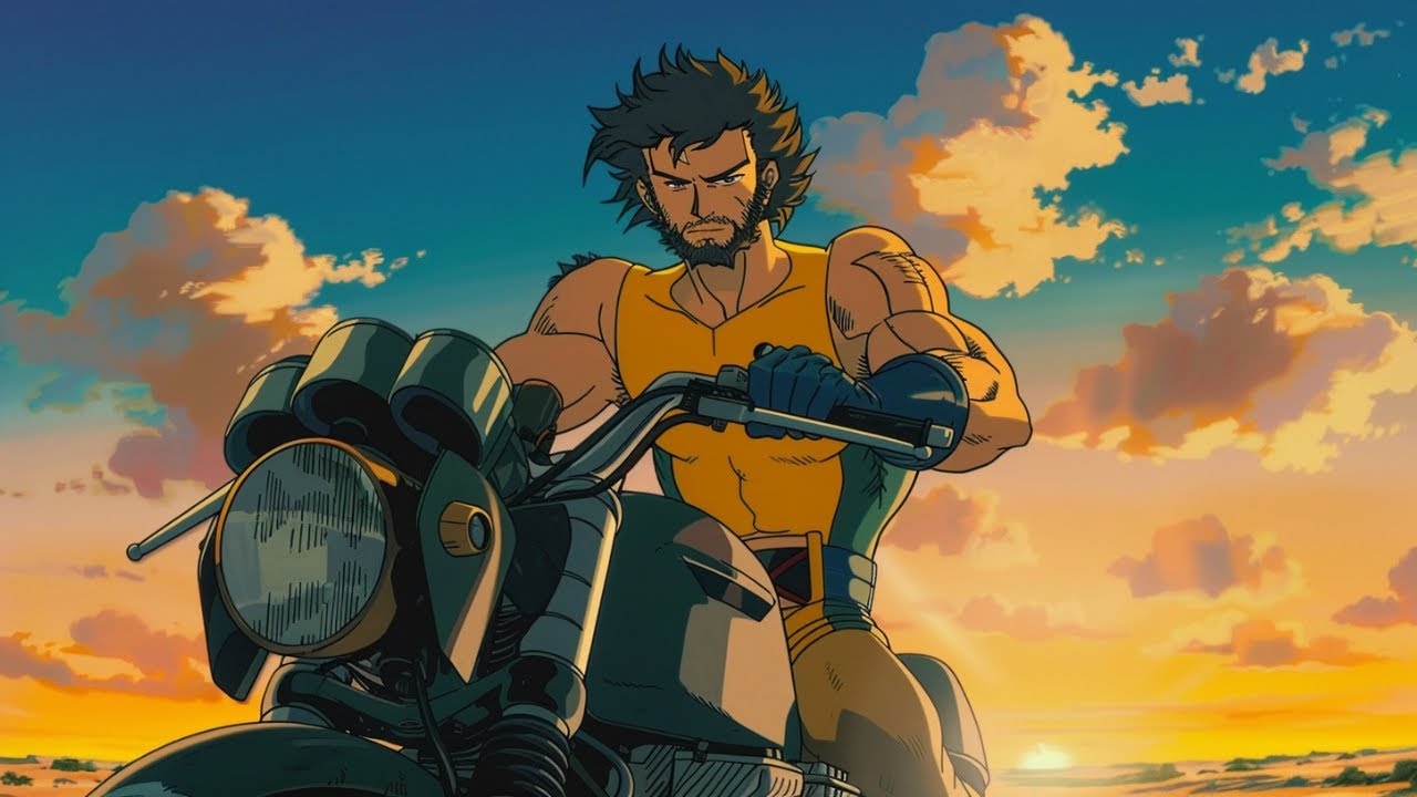 Deadpool & Wolverine - 1980s Studio Ghibli