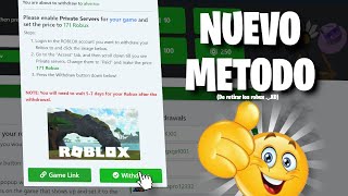 ? El *NUEVO* MÉTODO PARA RETIRAR ROBUX en RBXBEST ?