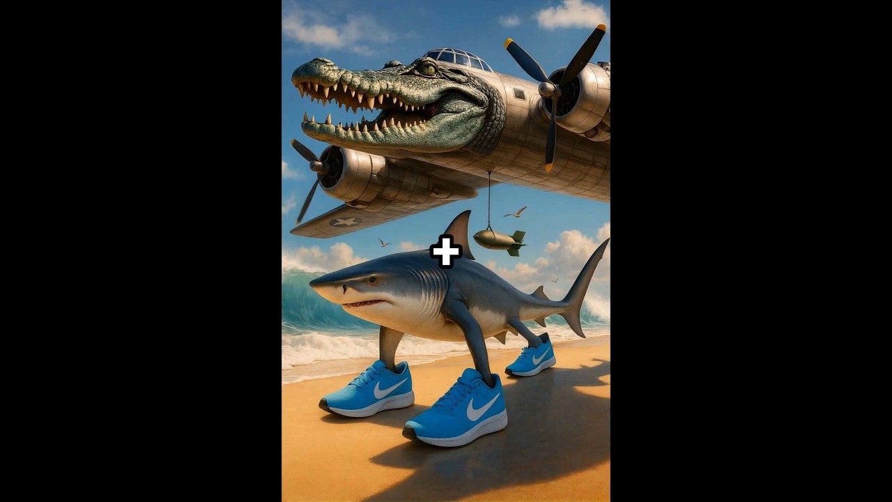 Bombardilo cocodrilo X Tralalero Tralala 