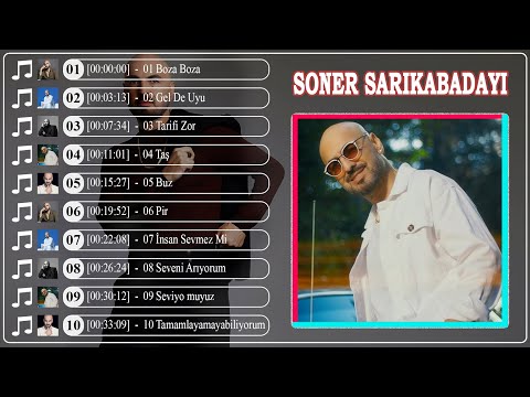 Soner Sarikabadayi En İyi 10 Şarkı 🎶 TÜRKÇE POP 🎶 POP ŞARKILAR 2023