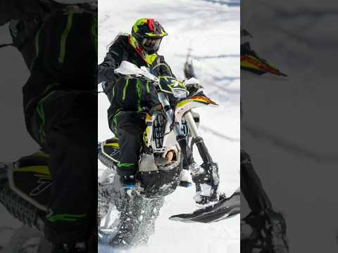 Видео: Сноубайки Snowrider в Новокузнецке! #эндуропарк42 #enduro42 #husqvarna #snowbike #snowrider