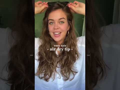Video: 4 moduri de uscare a părului fără aer, fără creț