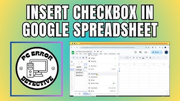 How to Insert Checkbox in Google Spreadsheet - Step-by-Step Guide