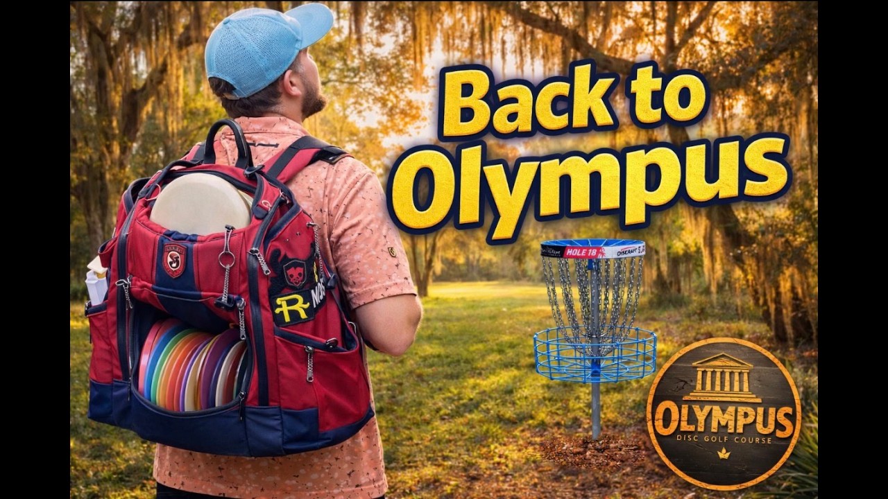 New Olympus Disc Golf layout for SFO (front 9)