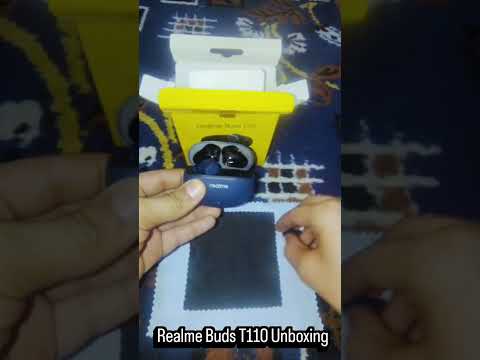 “Realme Buds 110 ASMR Unboxing 🤫 Crisp Sounds!”