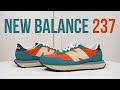 NEW BALANCE 237 (vintage ornge/team teal): Unboxing, review & on feet