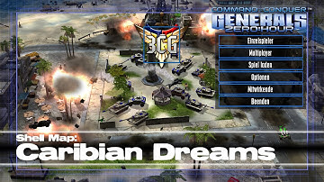 C&C Generals Zero Hour - New ShellMap: Caribian Dreams