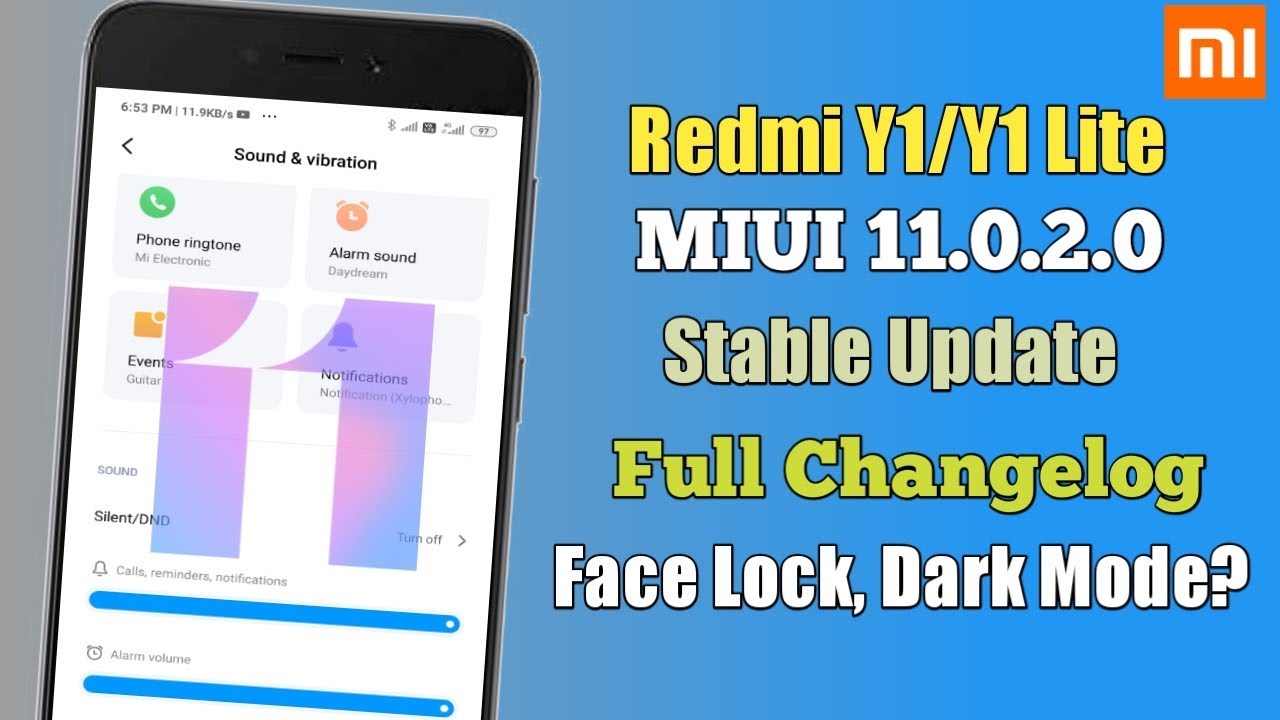 Redmi Y1 & Redmi Y1 Lite MIUI 11.0.2.0 New Stable Update Full Changelog | Redmi Y1 miui 11 update