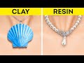 POLYMER CLAY VS. EPOXY RESIN | Colorful Mini Crafts, DIY Jewelry And Accessories