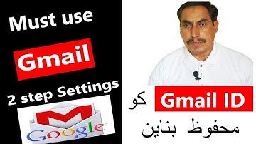 How to Create Gmail 2 Step Verification to secure your account by learning center in Urdu/hindi