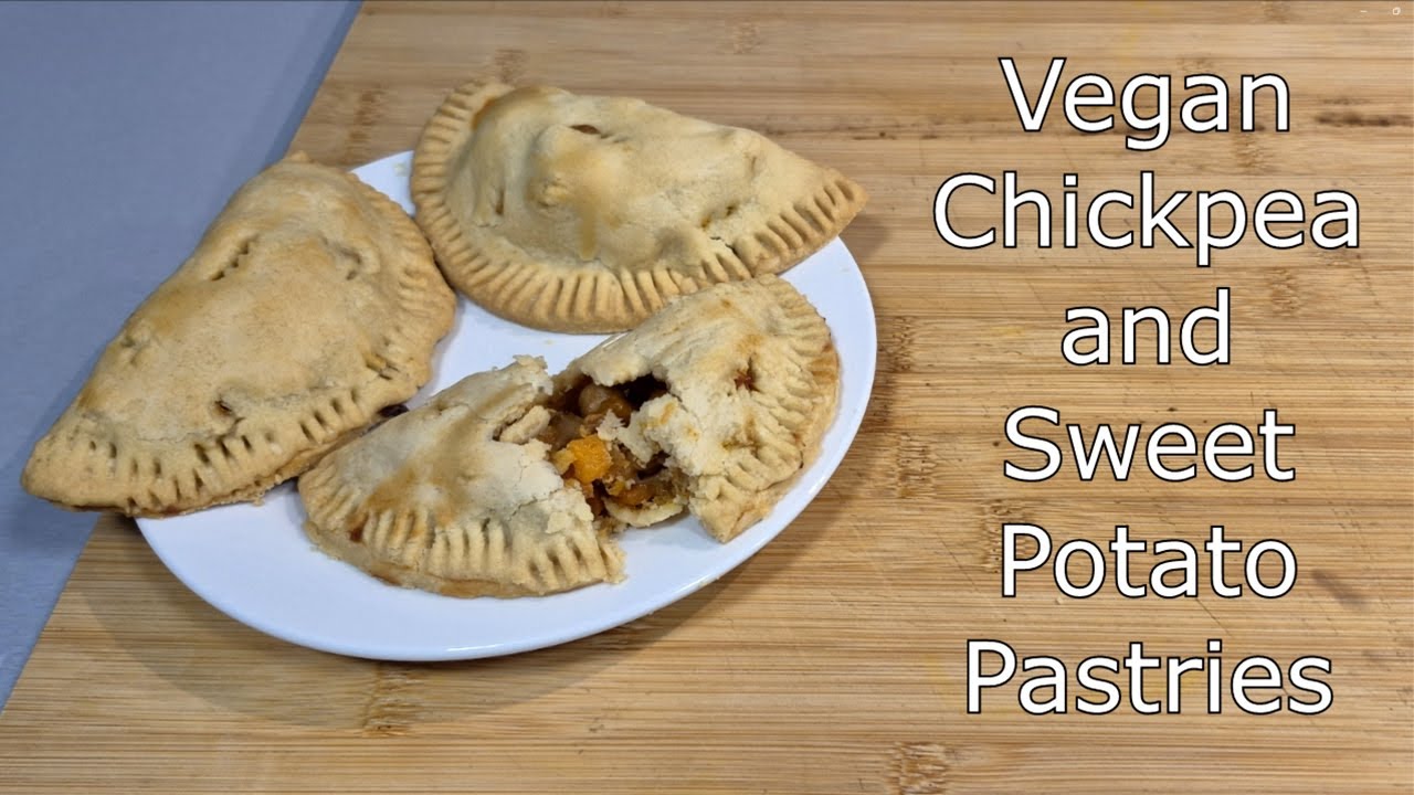 How to make Vegan Chickpea and Sweet Potato Pasties