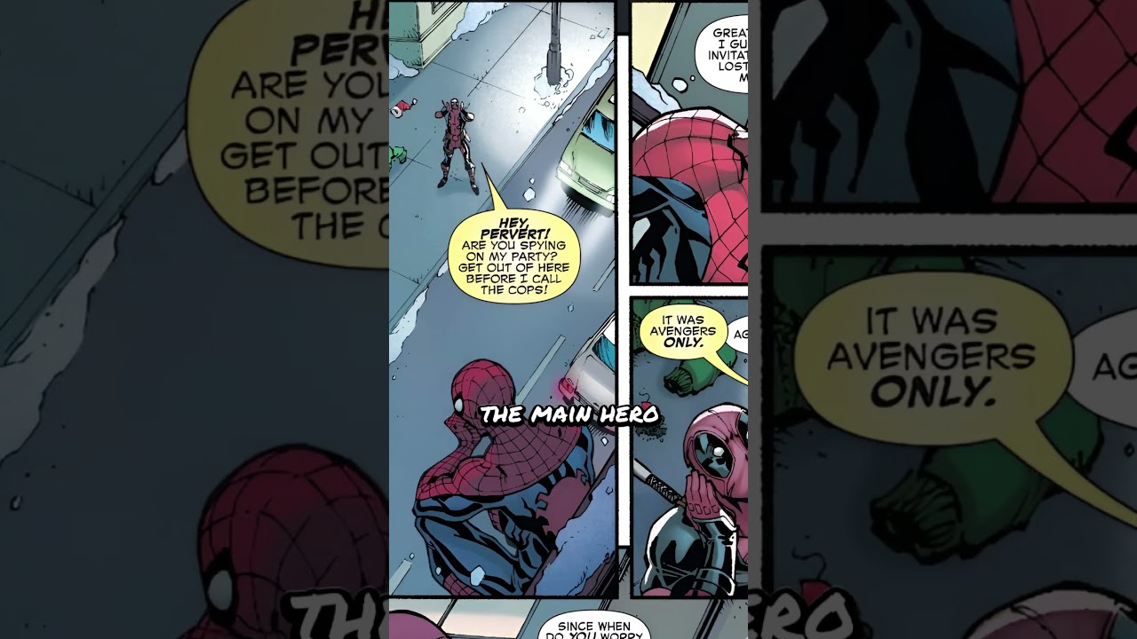 How Spider-Man and Deadpool spend their Christmas 