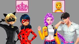 Epic Glow Up Princess Vs Wedding Transformation Rumi, Jinu, Ladybug & Cat Noir