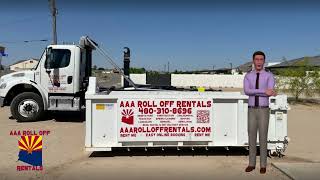 Local Dumpster Rental Mesa AZ - AAA Roll Off Rentals - 480-310-8696