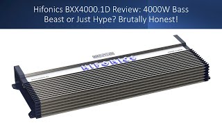 Hifonics B4000.1D Review 4000W B Beast Or Just Hype? Brutally Honest