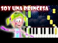 Soy Una Princesa | Piano Cover | Tutorial | Karaoke