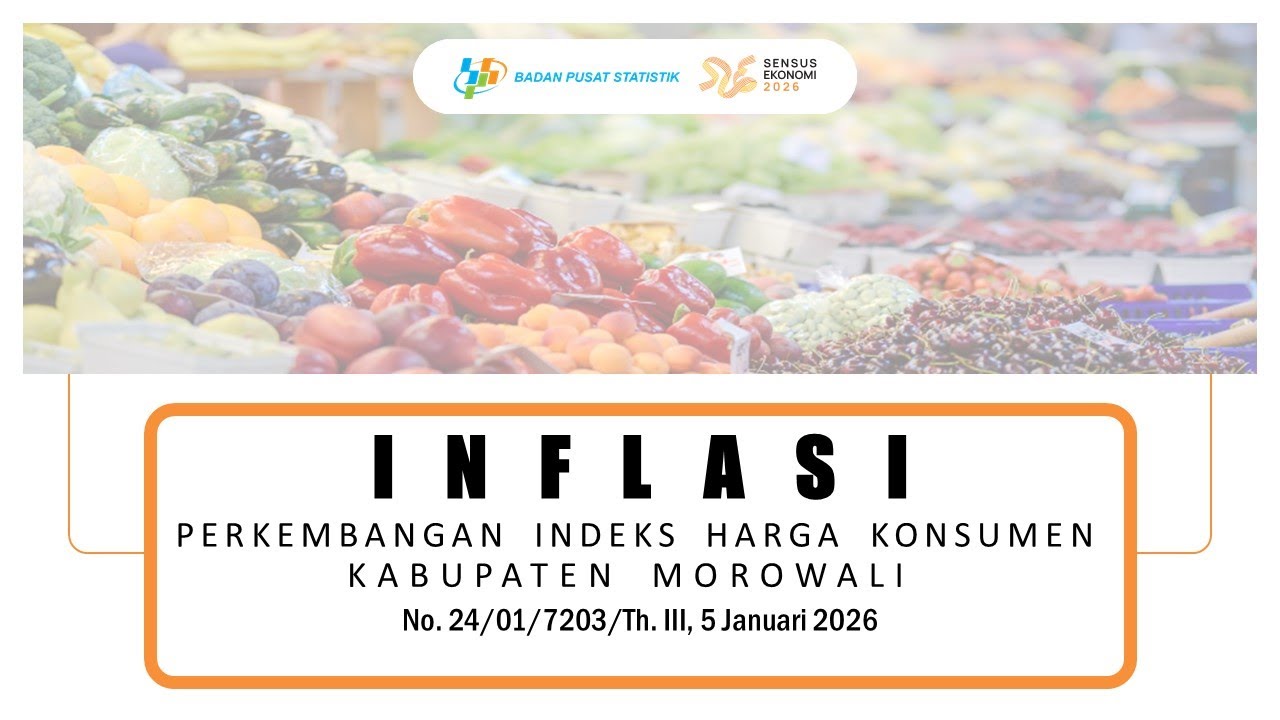 Rilis Berita Resmi Statistik Indeks Harga Konsumen Bulan Desember 2025