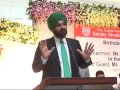 Navjot singh sidhu brand ambassador of star555 namkeen at sanjay ghodawat group