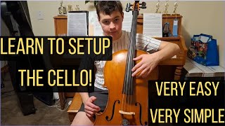 How to setup your cello For Beginners With Luigi Boccherini