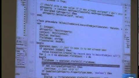 ITDevcon 2011 - Teti, Cantù, Rossi - New Open Source Libraries for a New Delphi Era - part 1/3