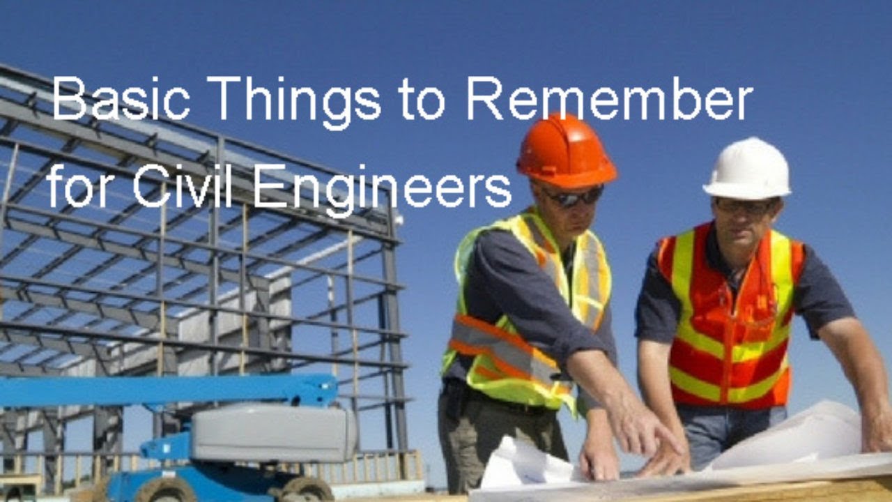 Civil Engineering Basic Knowledge You Must Learn - YouTube