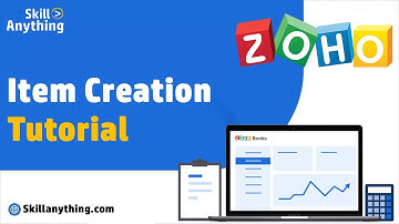 How to Create an Item in Zoho Books - Learn about Zoho Book