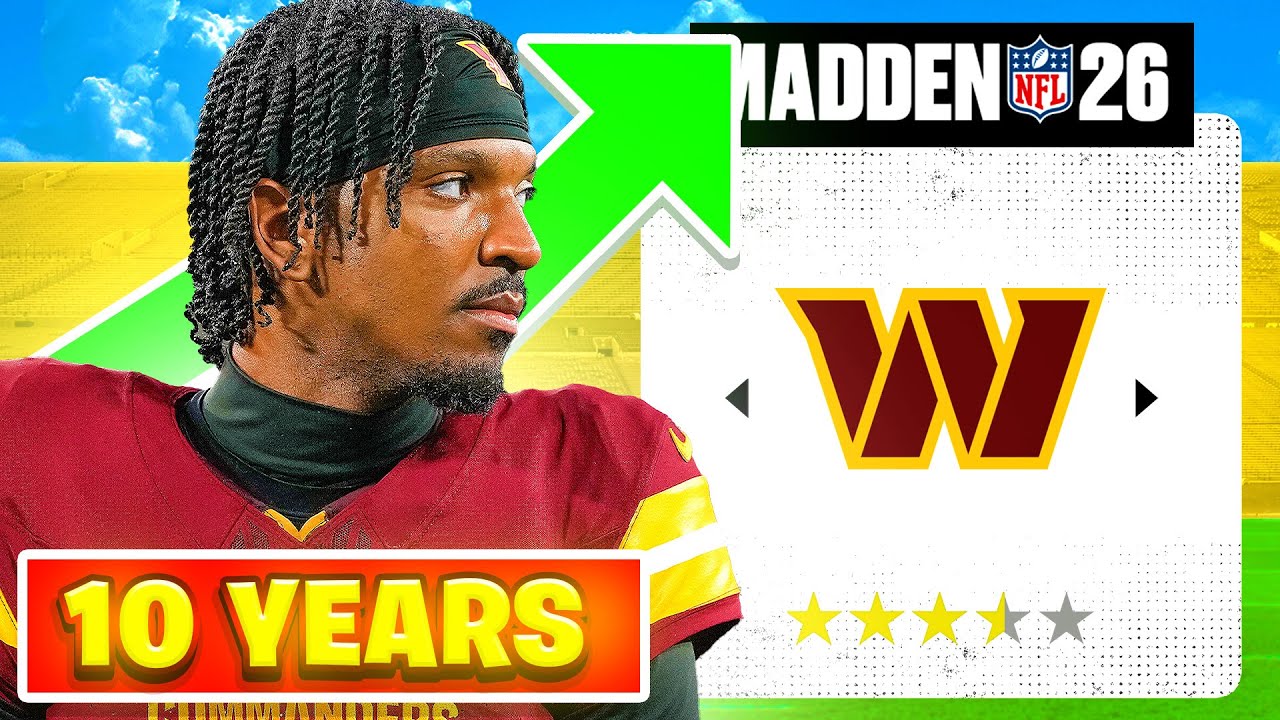 У меня есть 10 лет, чтобы восстановить команду Вашингтона