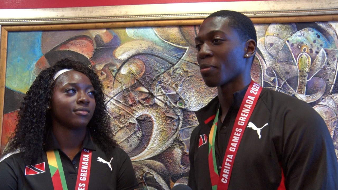 スポーツ選手 TRiNiDAD Lopez3 2016 PERFECT champion Tyrique And Tenique Vincent Repeat Golden Success At CARIFTA 2026