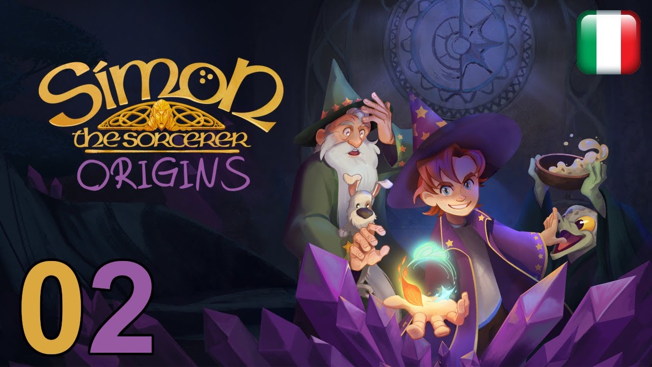 Саймон-волшебник: Происхождение - [02] - [Глава 2] - Прохождение на итальянском языке - Комментар...
