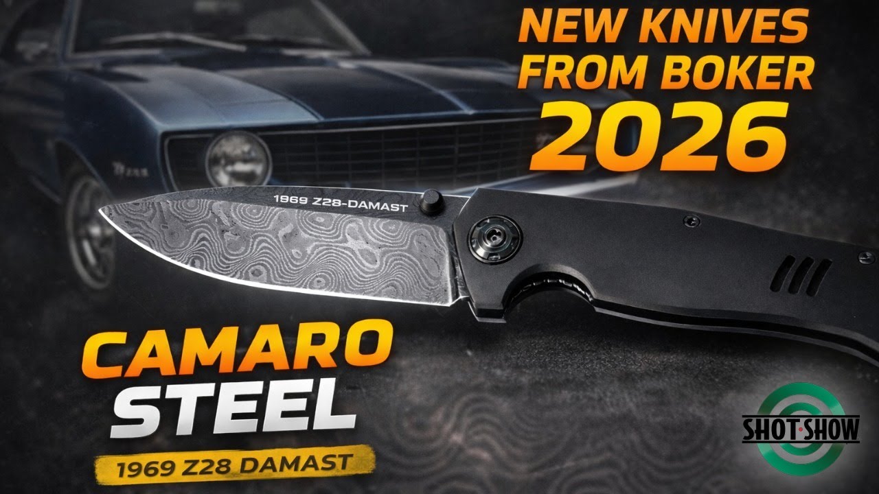Новые ножи от Boker на выставке Shot Show 2026