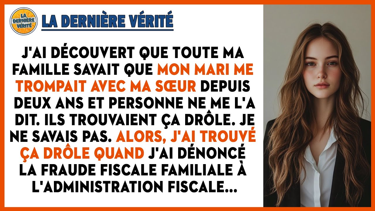 J'ai Découvert Que Toute Ma Famille Savait Que Mon Mari Me Trompait Avec Ma Sœur Depuis Deux Ans...