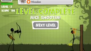 stickman pumpkin archery game #fun #shooting #game screenshot 5