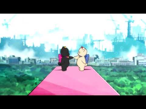 Yuri Kuma Arashi Episode 12 : Kureha Becomes A Bear Scene.