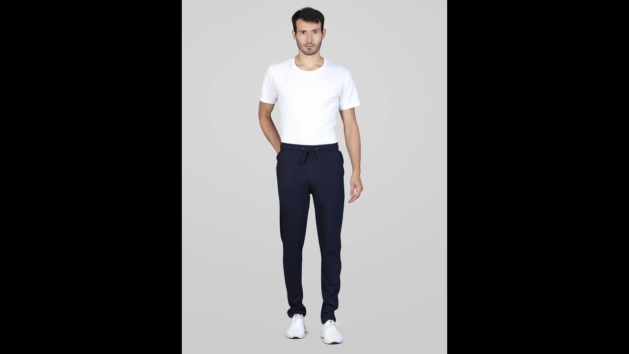 1003 WINOUT Cotton Fabric Mid Rise Lounge Pants for Men