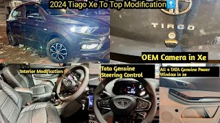 🌟 2024 Tata Tiago Xe to Xz Modification🔥 Tiago OEM Power Windows🔥 Tiago modified🔥 Tata tiago xe