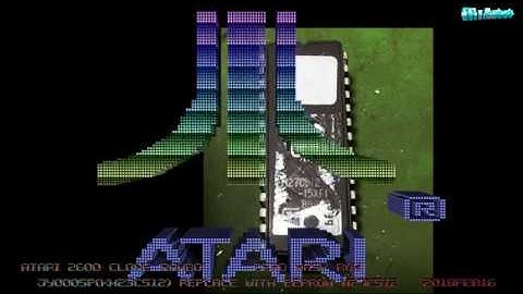 RAMBO ATARI 2600 clone Big ROM REPAIR (II).a/v mod onboard. motherboard CY2600B-5132
