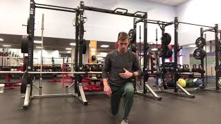 Reverse Lunge w/ Side Bend & Reach
