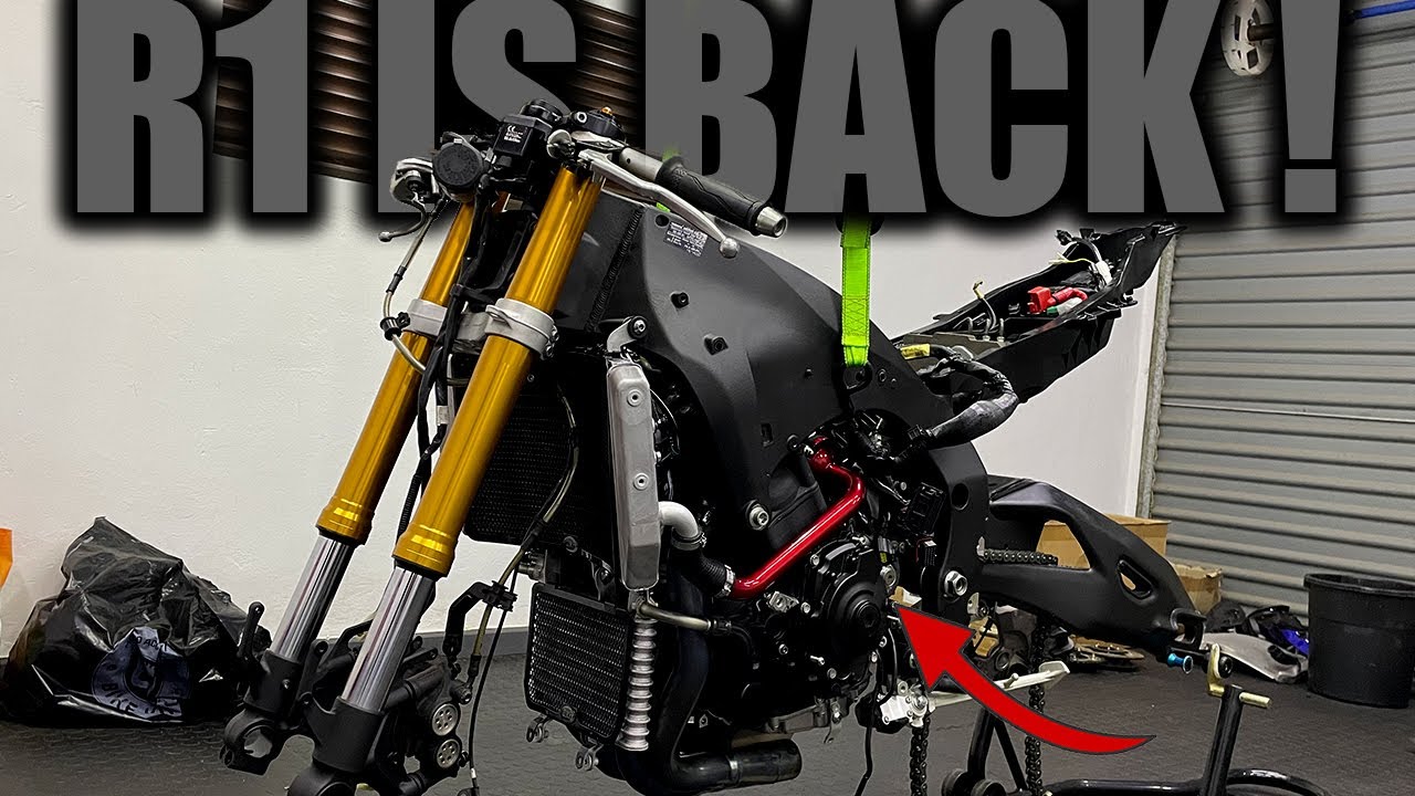 Rebuilding A Crashed 2019 Yamaha R1 Part 3
