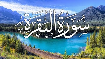 سورة البقرة | القارئ د. عبدالوهاب الصالح Surah Al-Baqarah