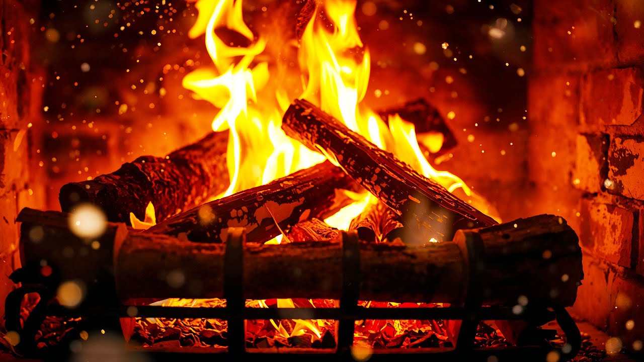 🎄Fireplace🎄Chill lofi Winter🎅24/7 Lofi Beats Relax & Study🎅Christmas LoFi❄️Christmas Chill❄️