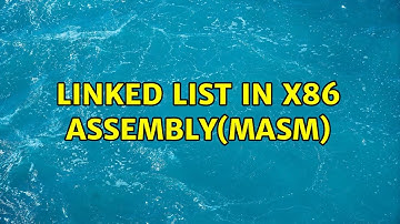 Linked List in x86 assembly(MASM)