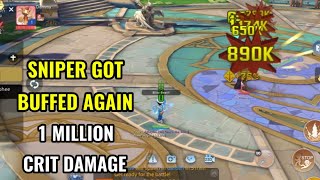 RAGNAROK ORIGIN CLASSIC | FINALLY SNIPER IS IN THE META, 1 MILLION CRIT DAMAGE BUILD